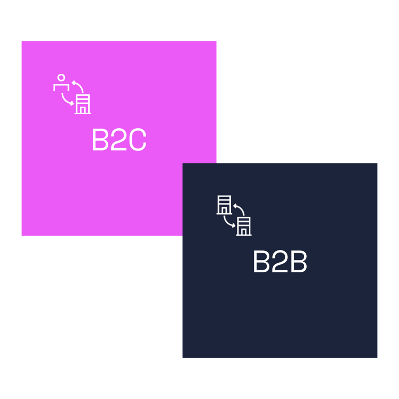 B2C and B2B