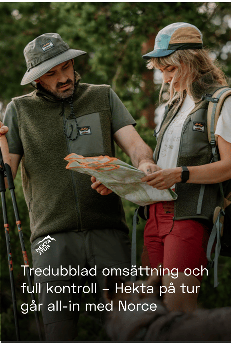 Slider Hekta på tur SE