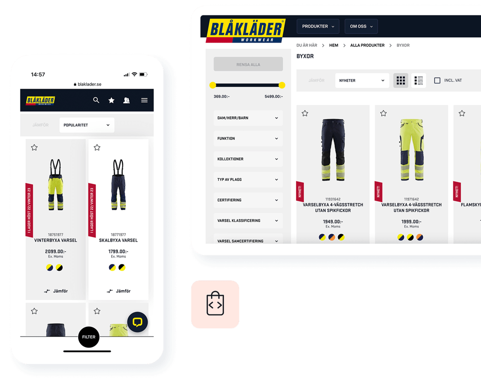 Mockup - B2B- Blaklader